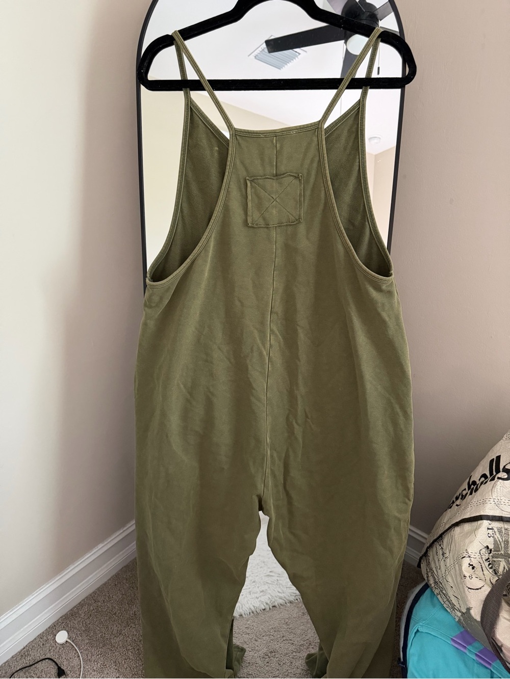Ces Femme Olive Utility Cargo Jumpsuit - Picture 6 of 7